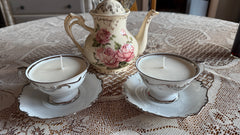 Vintage Teacup Candles