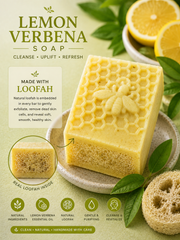 Loofah Lemon Verbena Bar