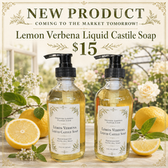 Lemon verbena Castile Soap